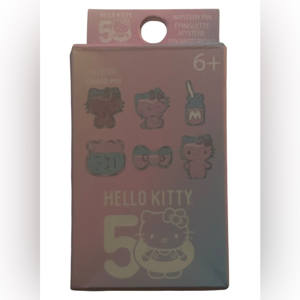 Loungefly Hello Kitty Pink and Blue Mini Enamel Pin Limited Edition NWT